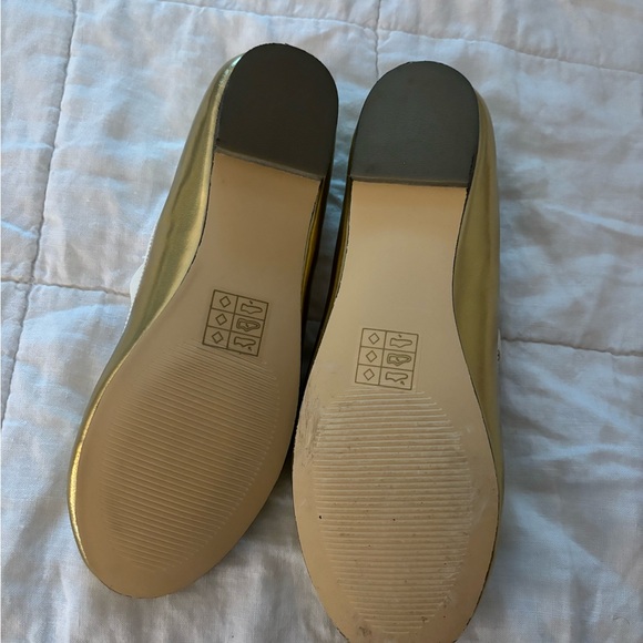 Jcrew Strappy Ballet Flats in Golden Honey - Picture 2 of 2